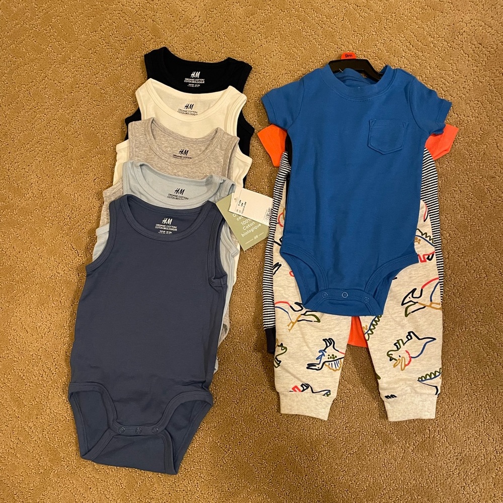 NEW with tags Carters and H&M bundle